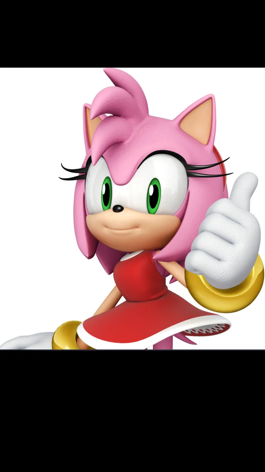 ai character: Amy rose background