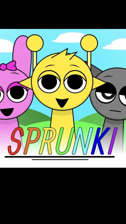 ai character: SPRUNKIS!!!!!! background