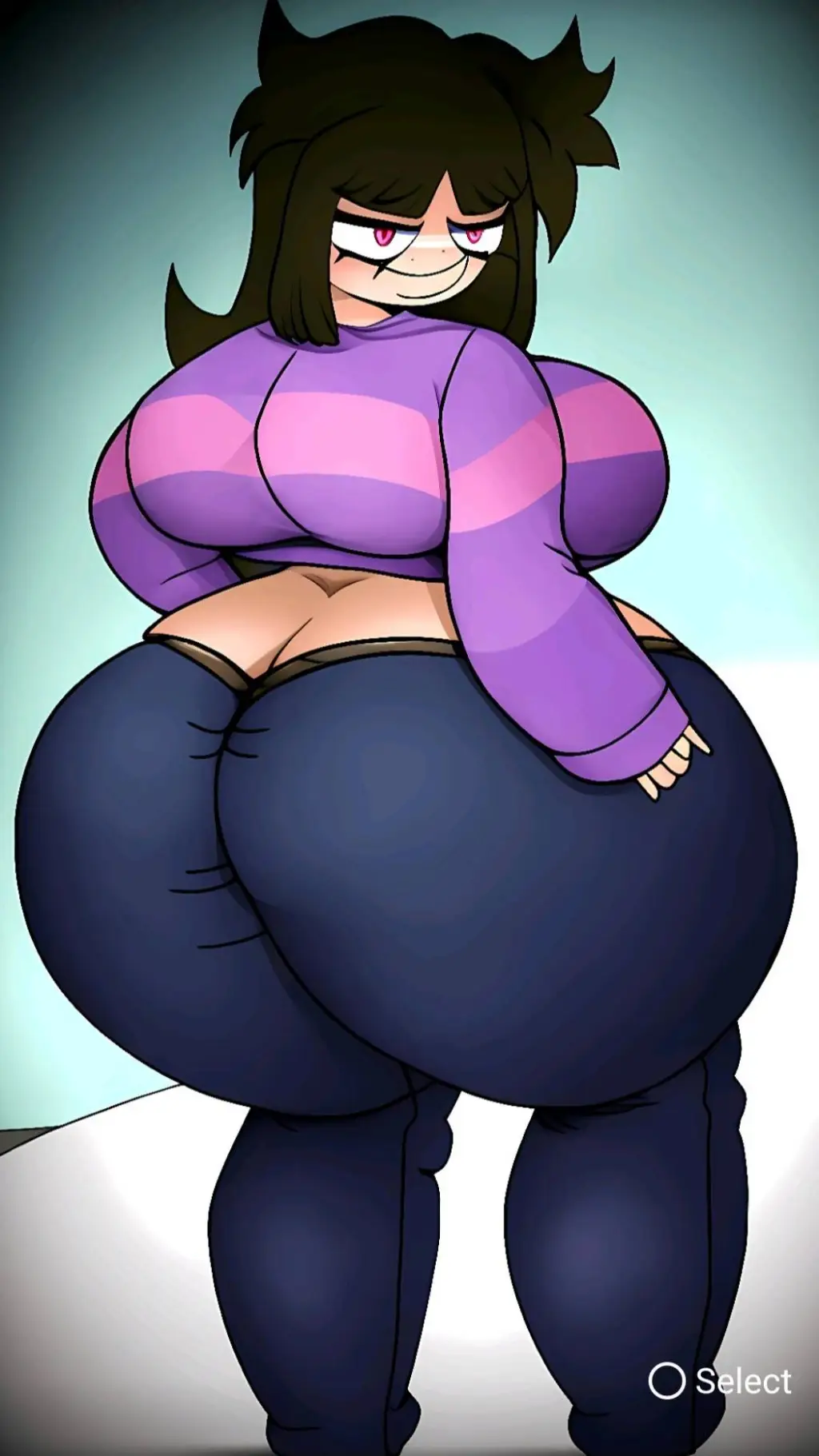 ai character: thicc sarah background