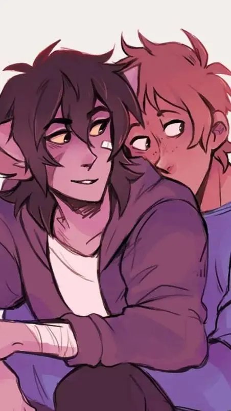 ai character: Klance  background
