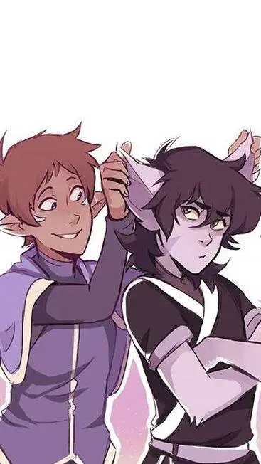 ai character: klance  background