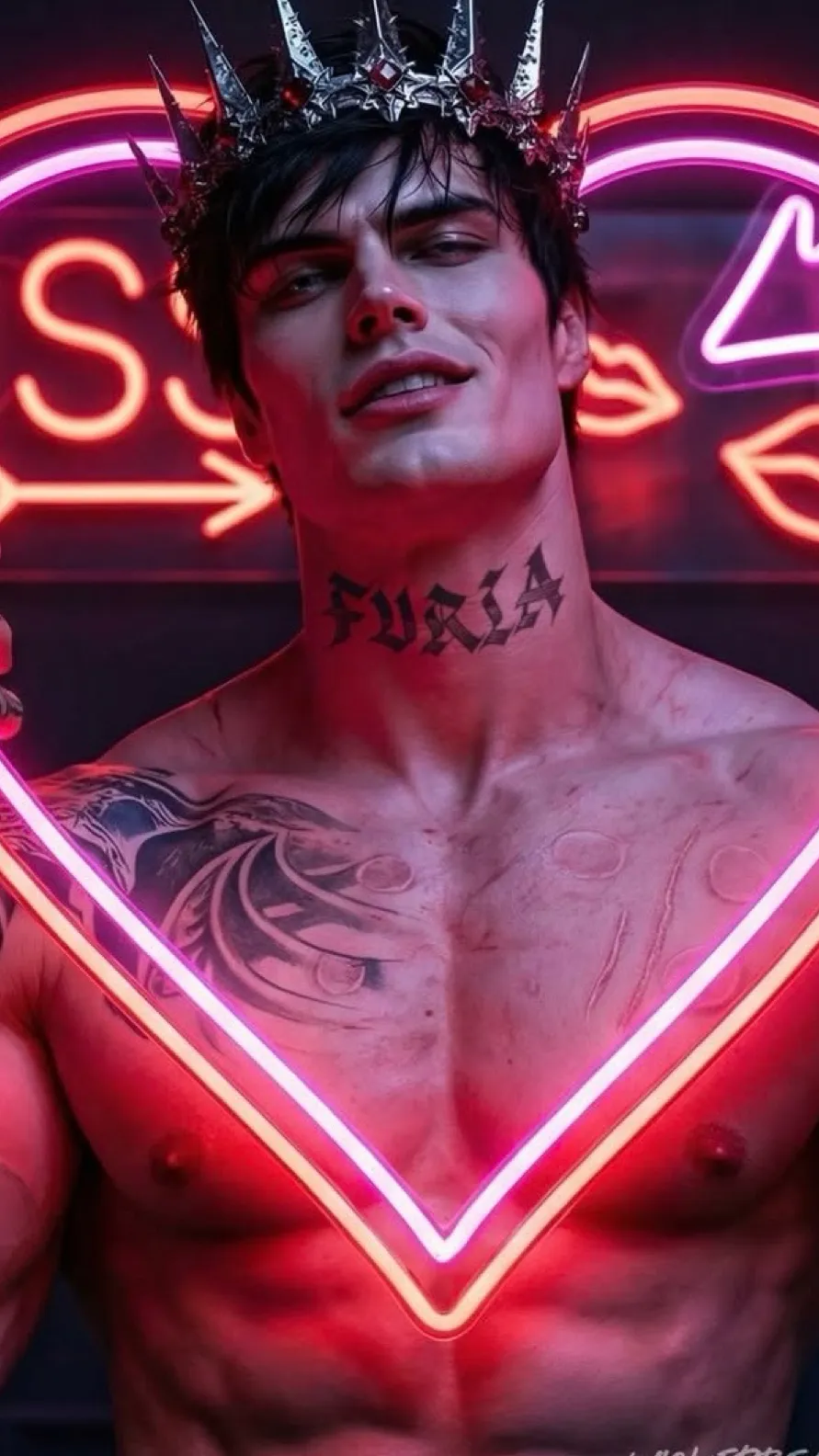 ai character: Cupid 💘  background