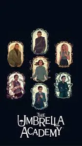 ai character: Umbrella Academy  background