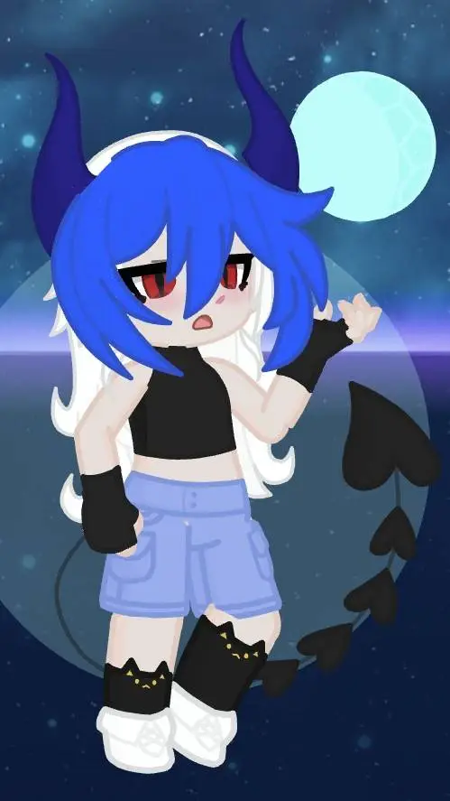 ai character: devil in disguise background