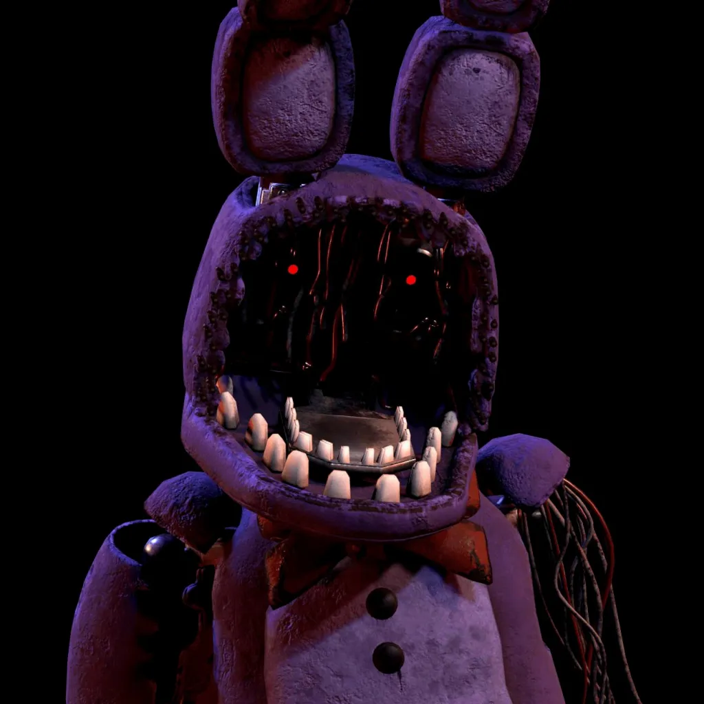 chat with ai character: Withered Bonnie