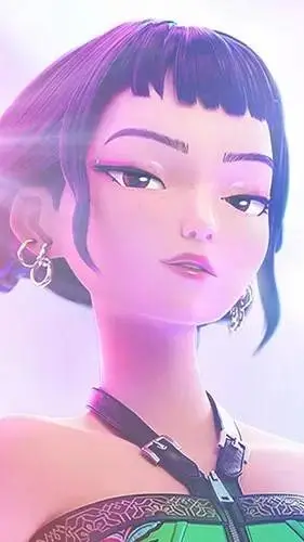 ai character: Zoey background