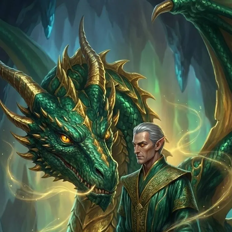 chat with ai character: Tavier (Dragon)