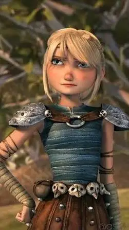 ai character: Astrid Hofferson background