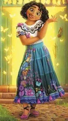 ai character: Mirabel Madrigal  background