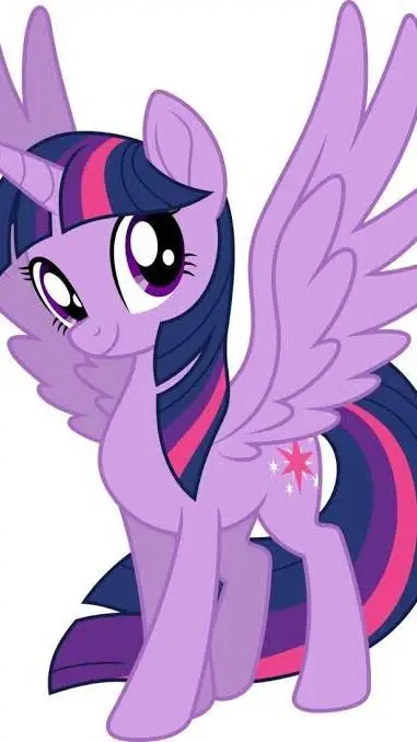 ai character: Twilight Sparkle background