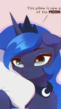 ai character: Princess Luna background