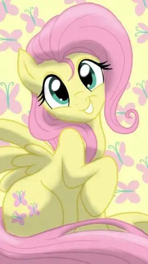 ai character: Fluttershy background