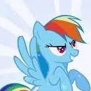 chat with ai character: Rainbow Dash 