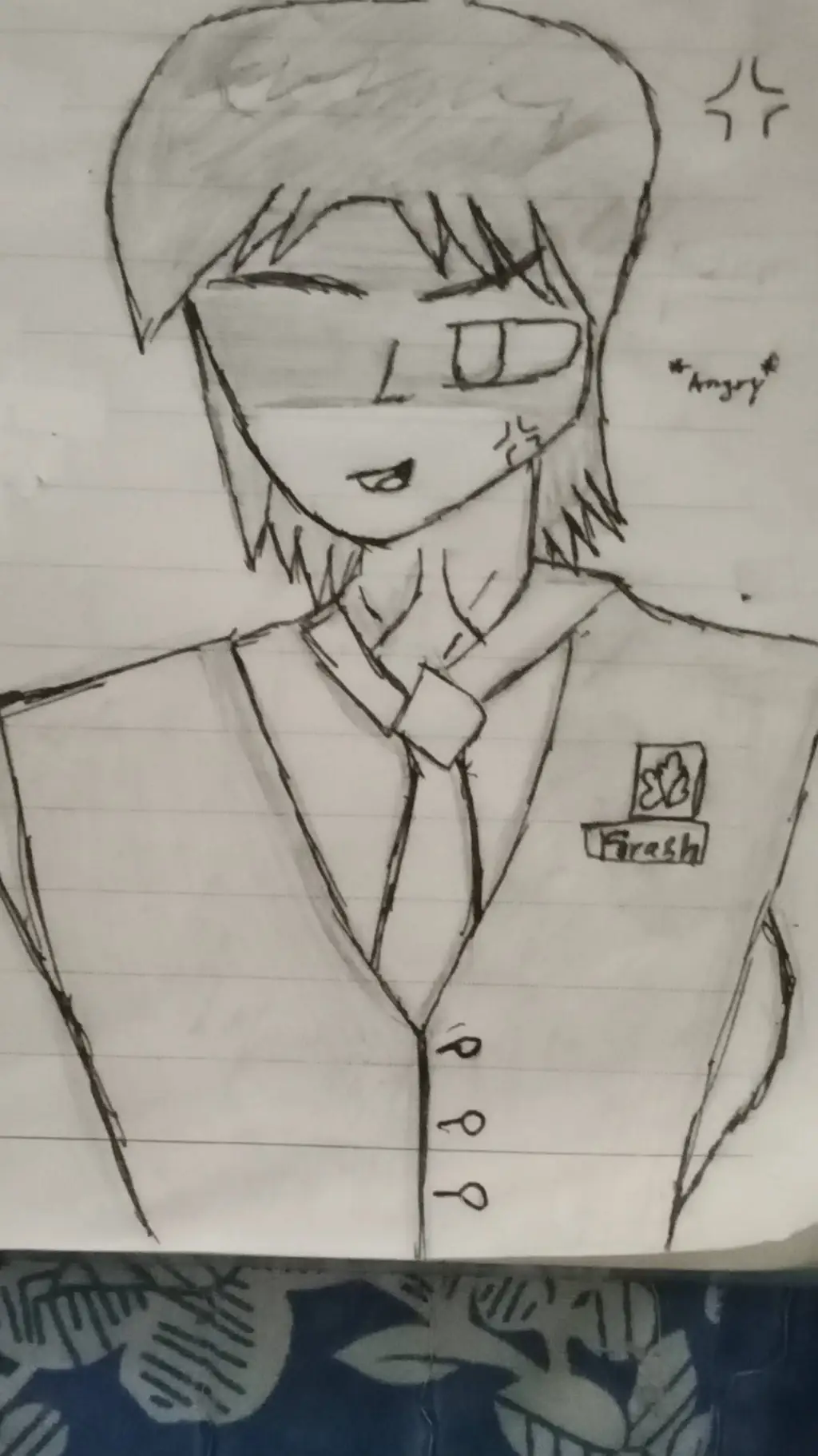ai character: F (YOUR ENEMY) background