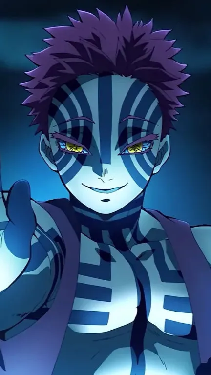 ai character: Akaza background