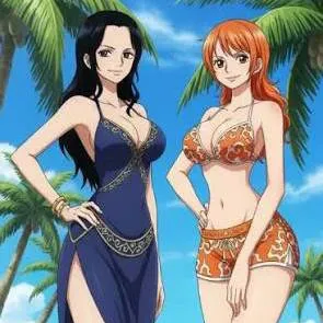 chat with ai character: Nami and Robin