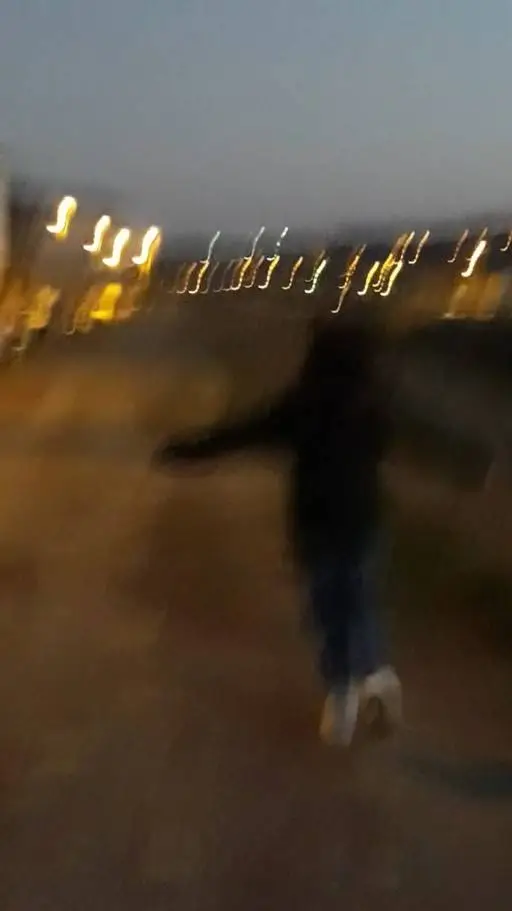ai character: run away background