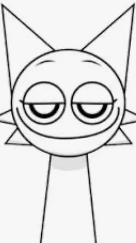 ai character: Sprunki background