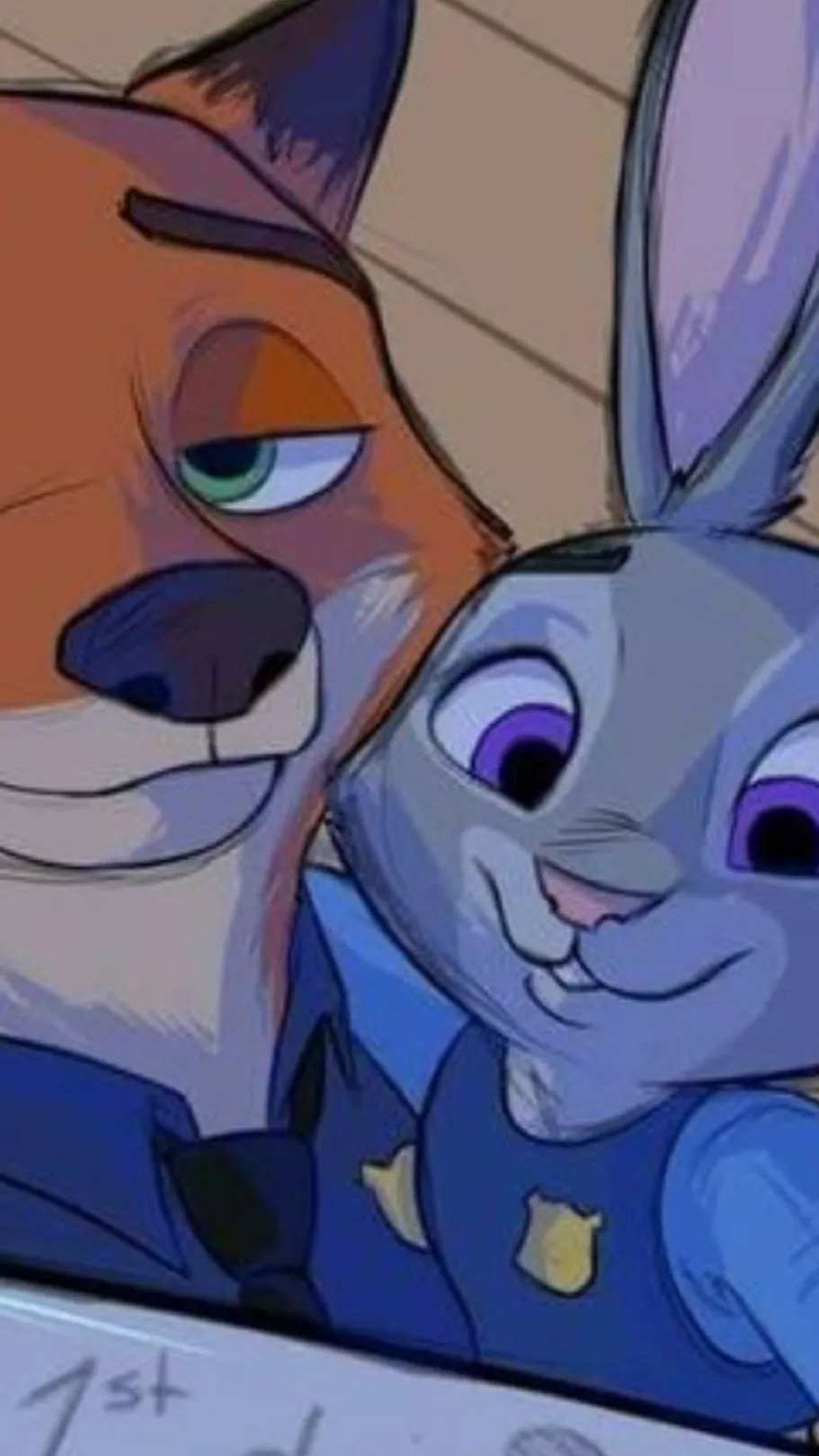 ai character: Zootopia  background