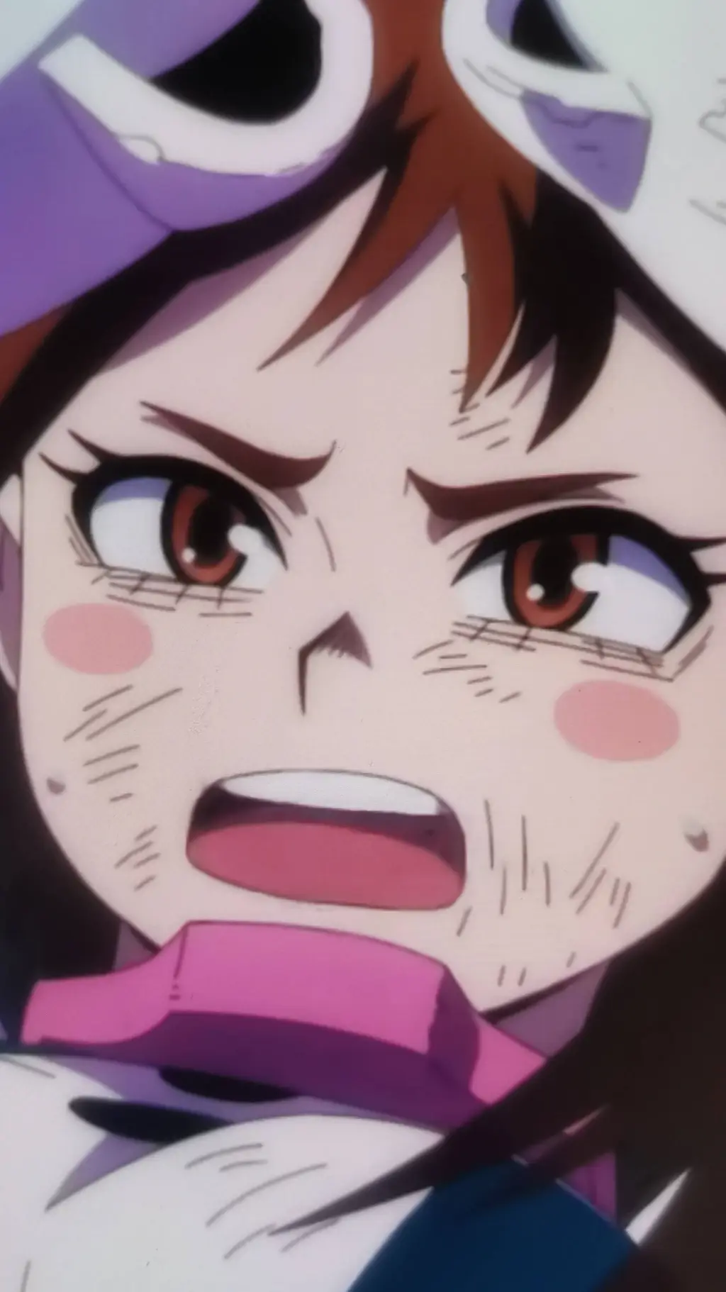 ai character: Ochaco Uraraka  background