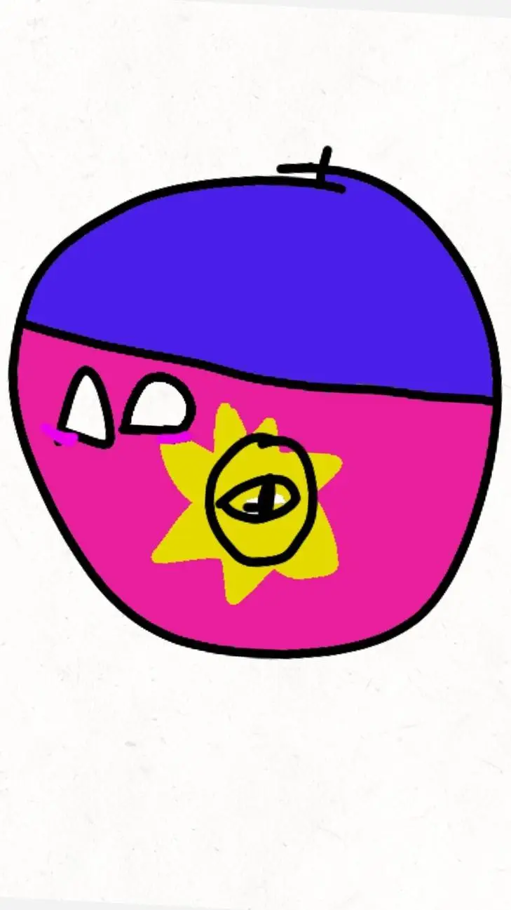 ai character: nvaei(countryball) background