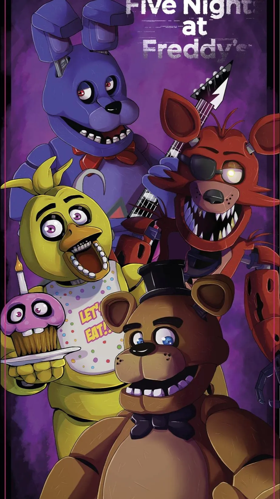ai character: Fnaf background
