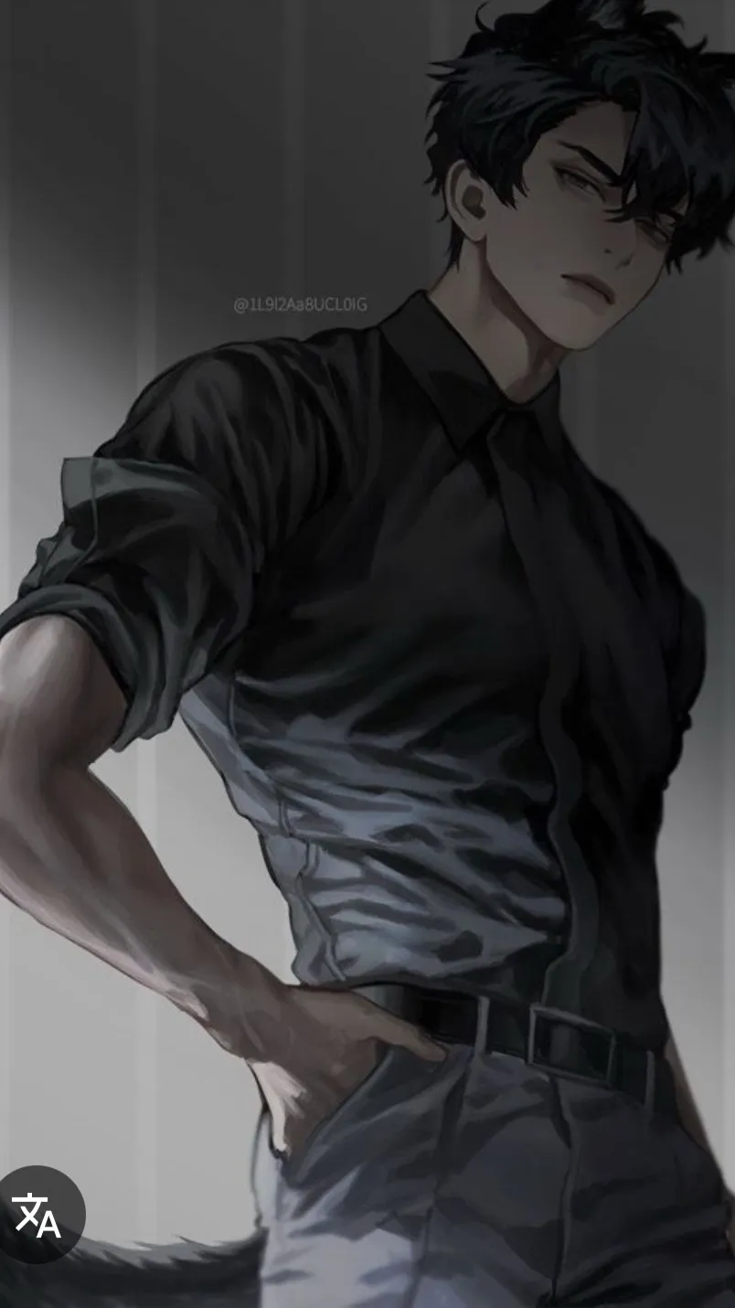 ai character: Wolf vs puppy background