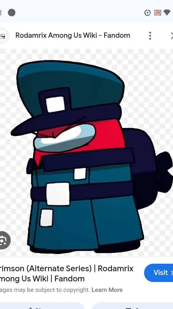 ai character: crimson  background