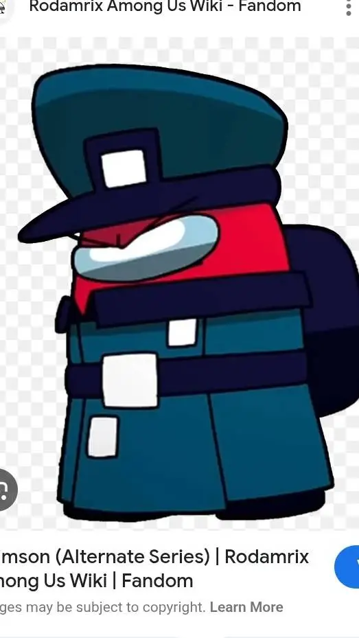 ai character: crimson  background