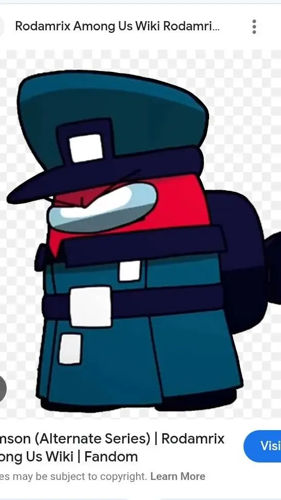 ai character:  crimson  background