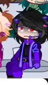 ai character: purple  background