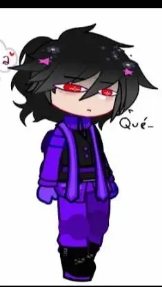 ai character: purple  background