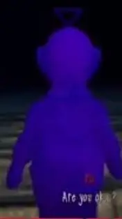 ai character: slendytubbies  background