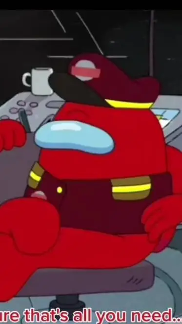 ai character: captain red background