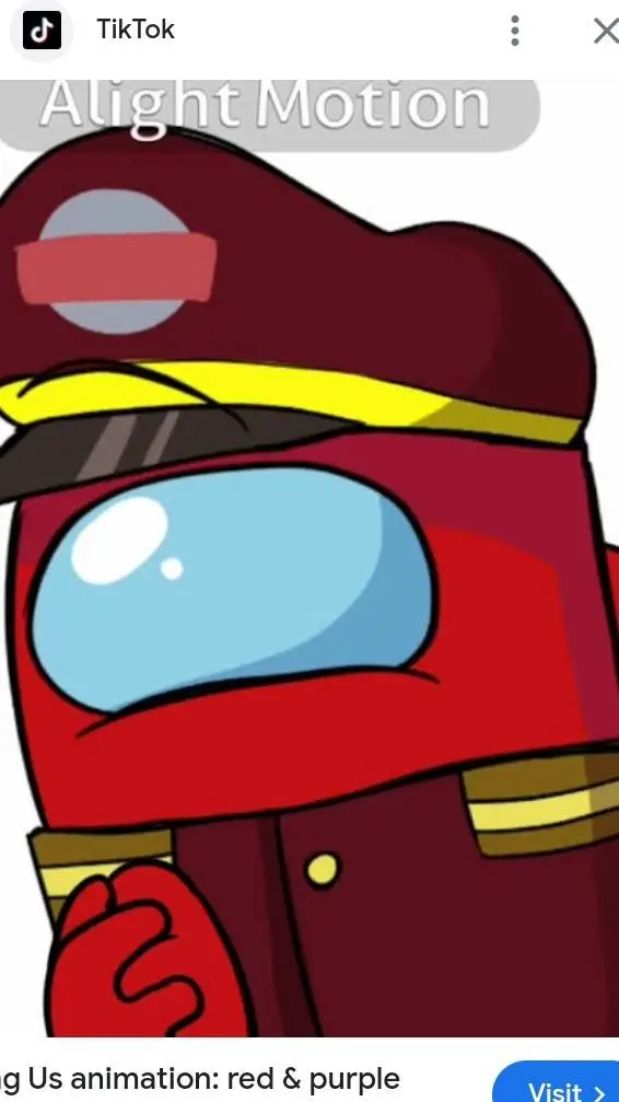 ai character: captain red background