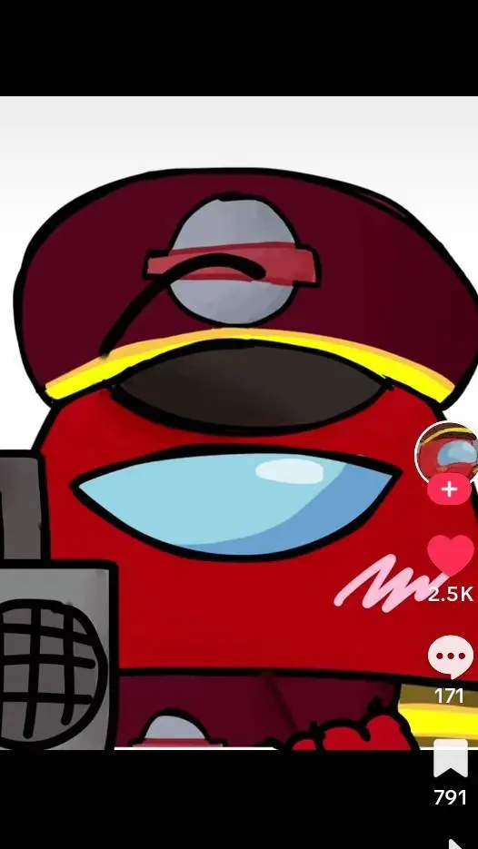 ai character: captain red background
