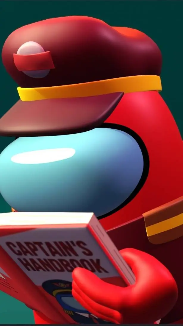ai character: captain red  background