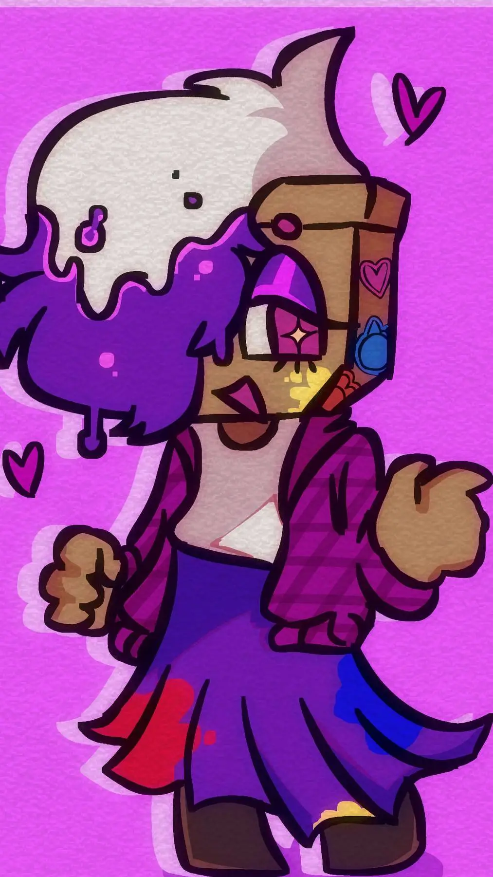 ai character: Brusha  background