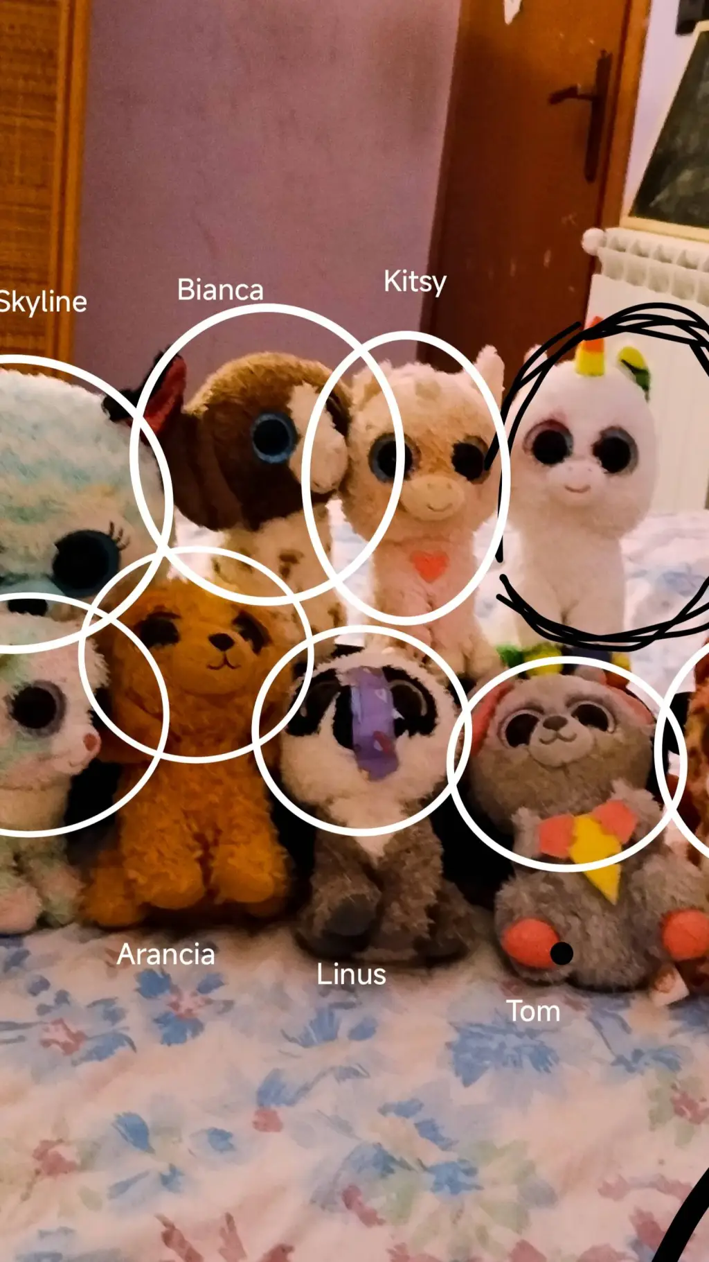 ai character: a group...  background