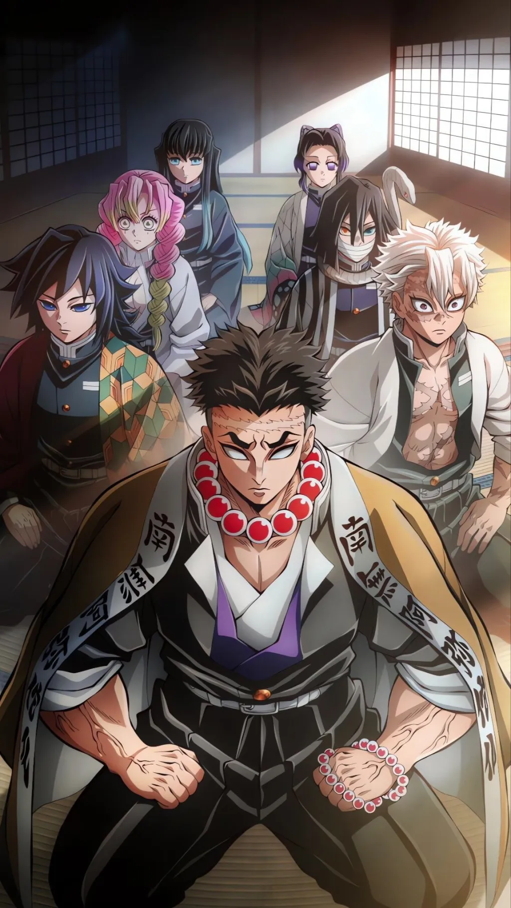 ai character: Training (sanemi) background