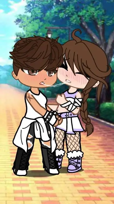 ai character: gacha background