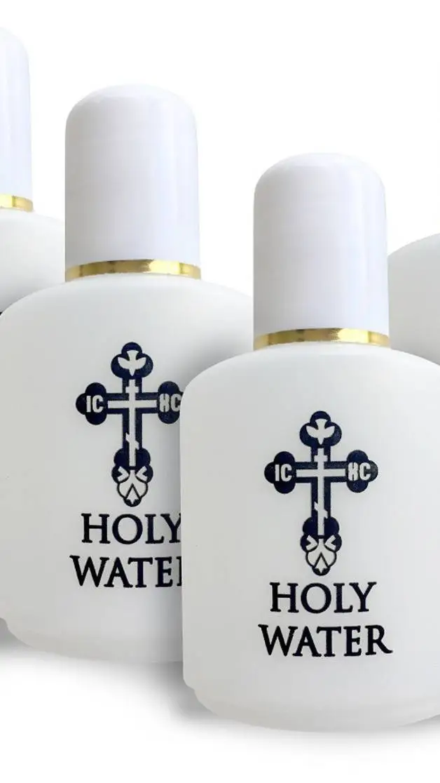 ai character: holy water background