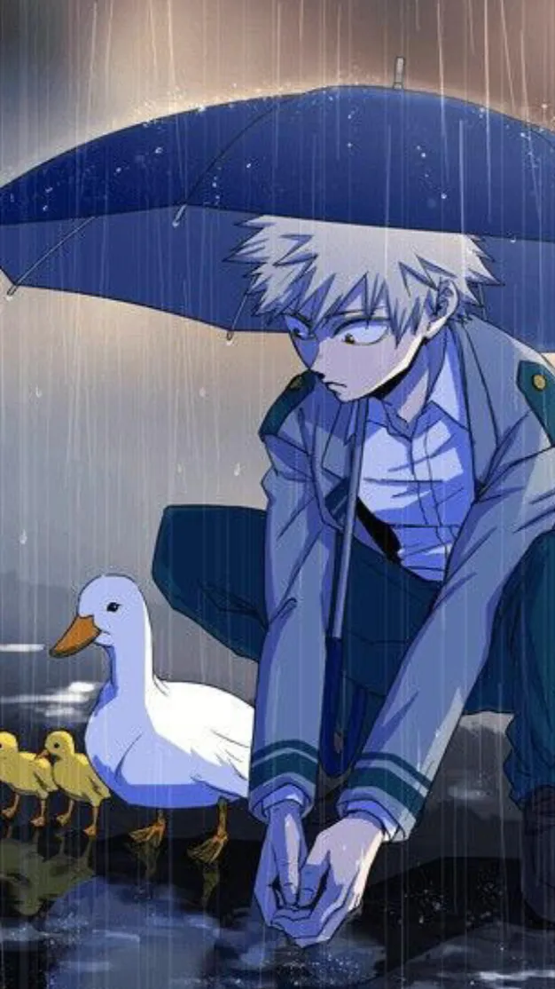 ai character: Mha Rain Fight background
