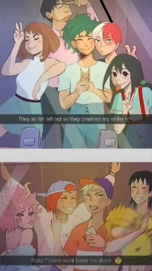 ai character: MHA bad ending background