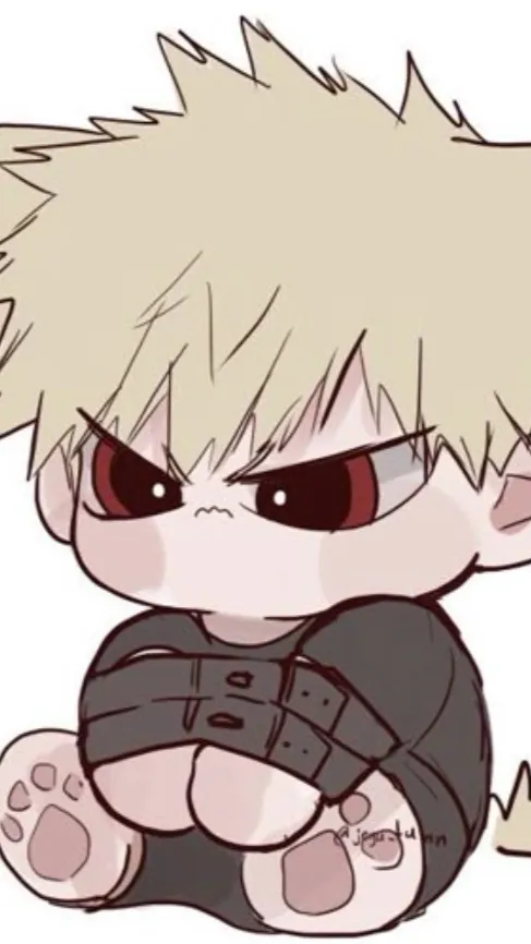 ai character: MHA Katsuki Bakugo background