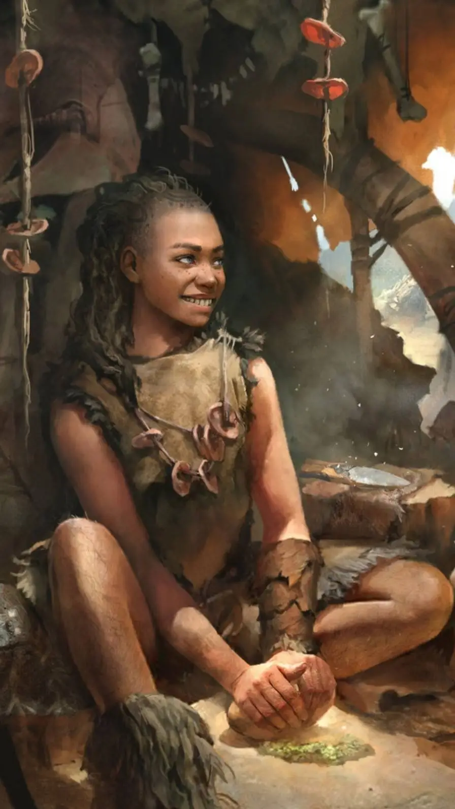 ai character: Sayla background