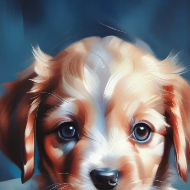 chat with ai character: Homeless puppy