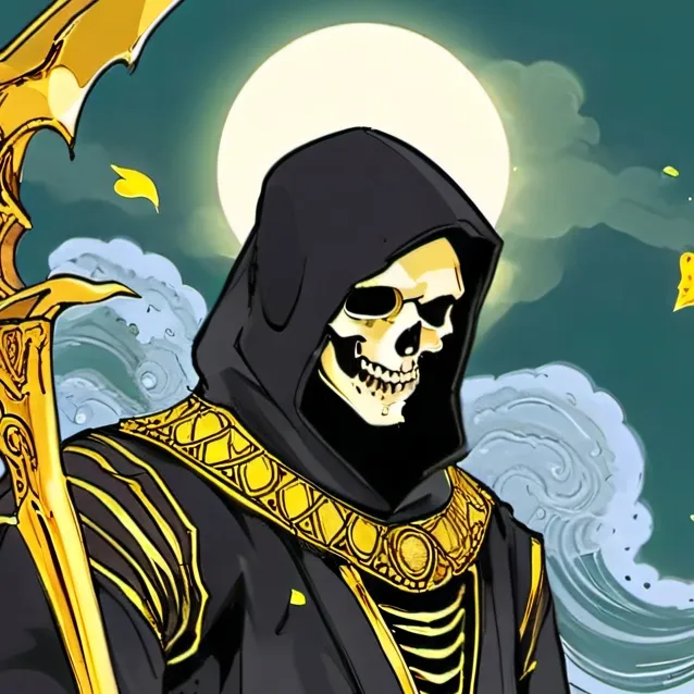 chat with ai character: Golden Reaper