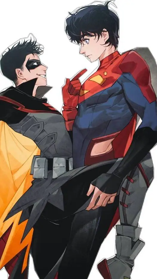 ai character: Batman x Superman  background