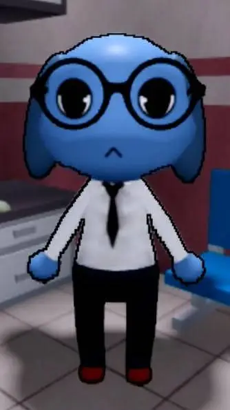 ai character: Secretary  background